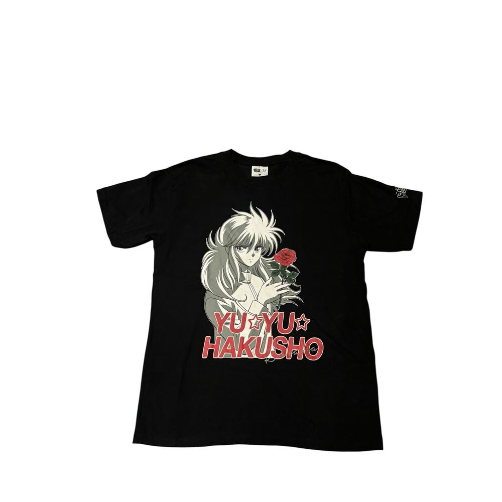 Yu Yu Hakusho Kurama Rose Whip Graphic T-Shirt